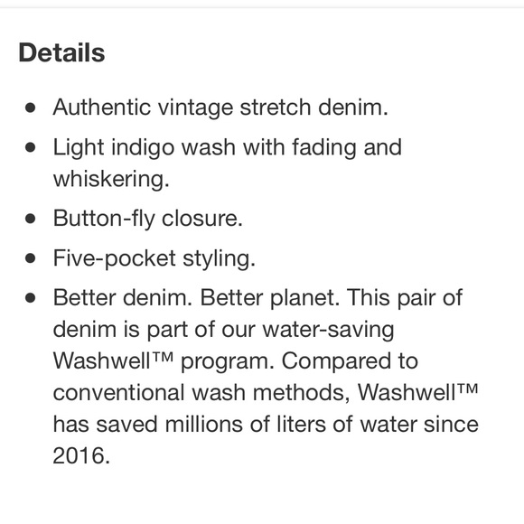 Gap Cheeky Straight High Rise Vintage Style Jeans - Picture 11 of 13